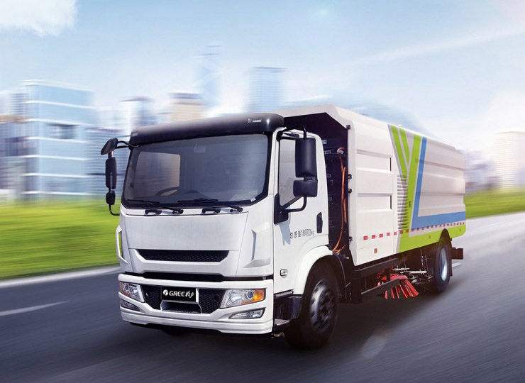 Sweeper-washer Truck